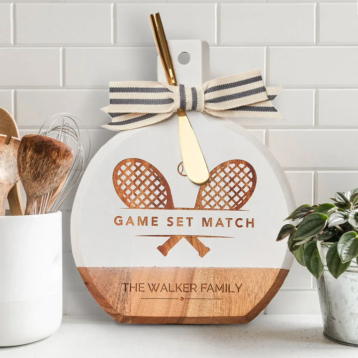 Customisable Sports Themed Cheese Board - GrazeDeck