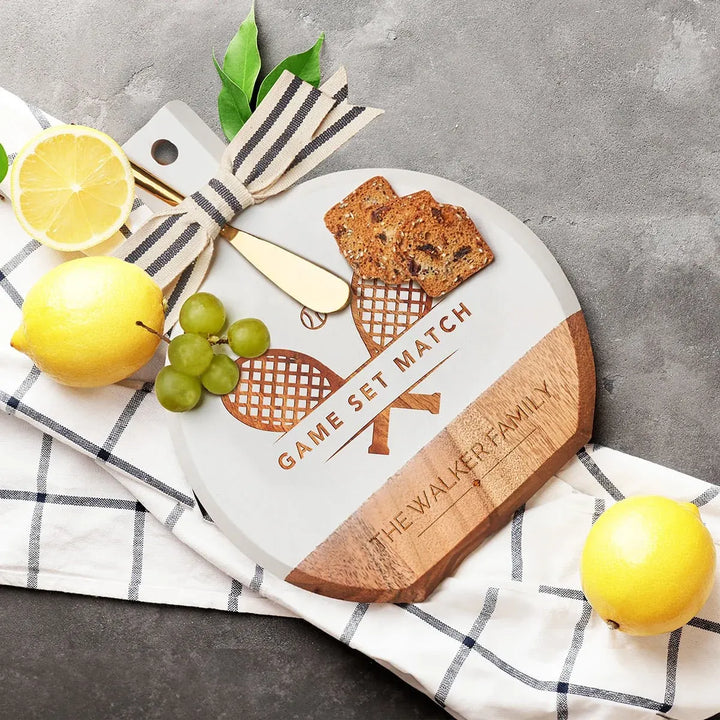 Customisable Sports Themed Cheese Board - GrazeDeck