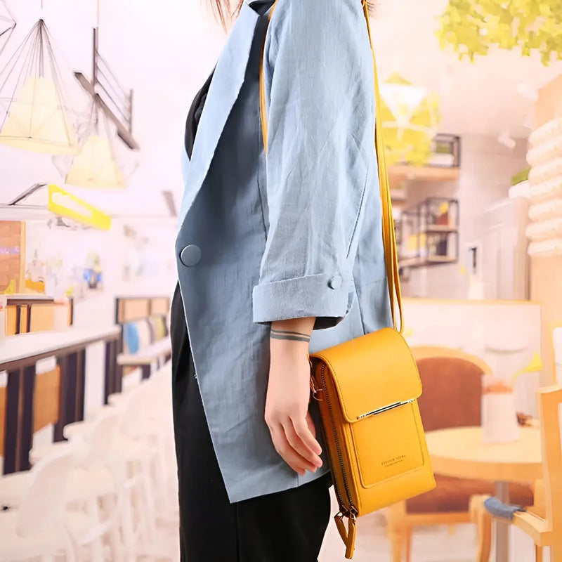 Trendy Leather Anti-Theft Women's Shoulder Bag - SecureStyle