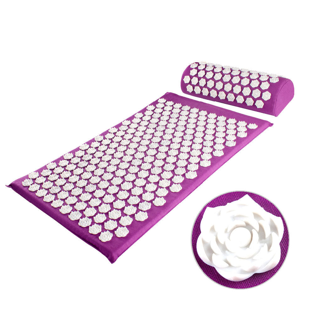 Acupressure Yoga Mat & Pillow Set - RelaxMat