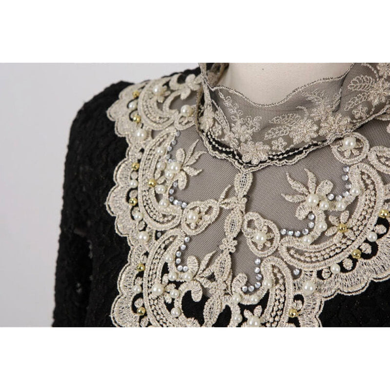 Women's Blouse with Autumn Embroidery – Elisabeth