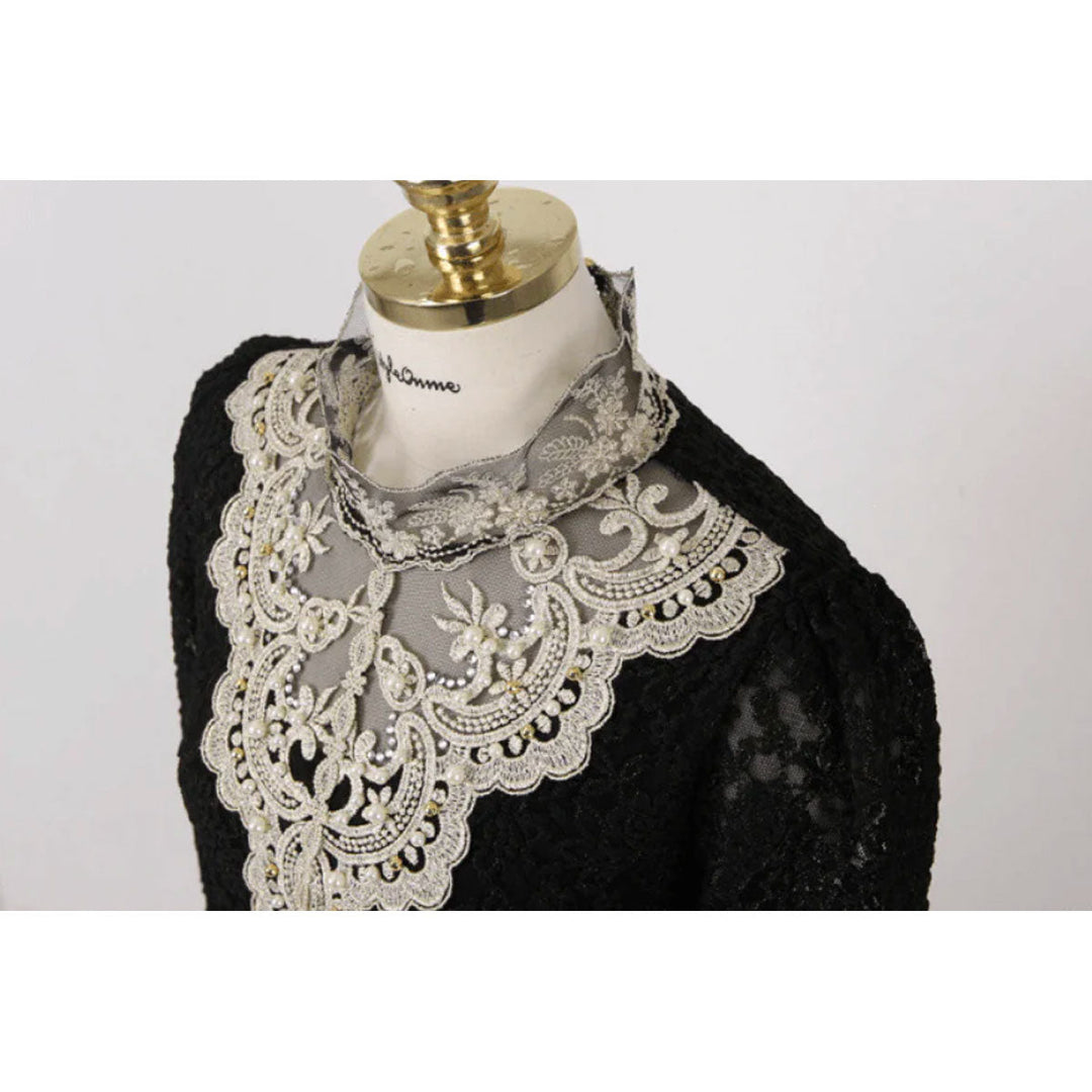 Women's Blouse with Autumn Embroidery – Elisabeth