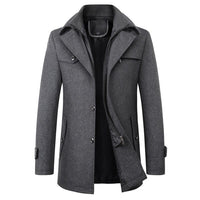 Stylish Men's Winter Coat - Victor