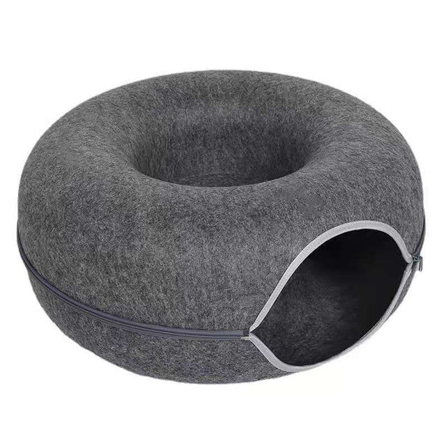 Luxe Kattenbed en Speelhuis - WhiskerNest