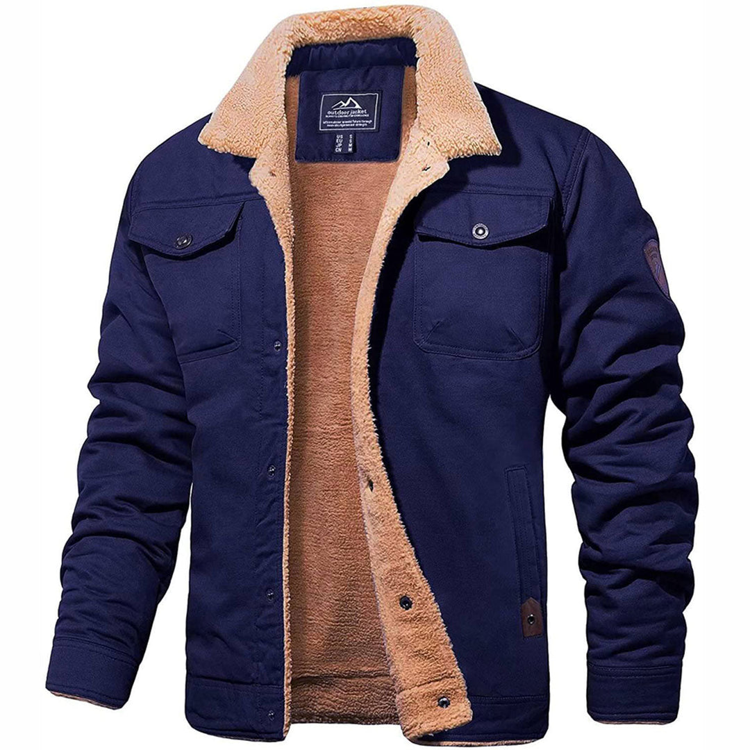 Vintage męska kurtka bomber - Olaf