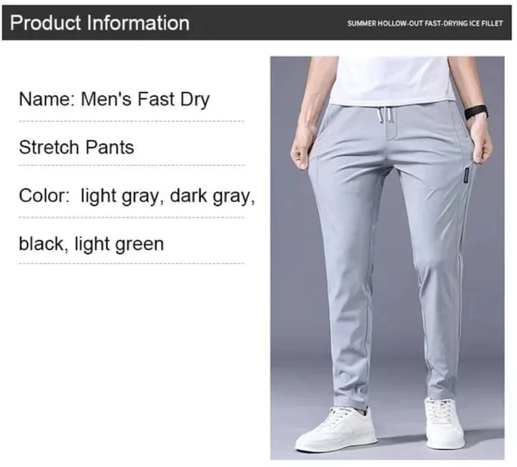 2025 New Models Unisex Quick-Dry Stretch Pants