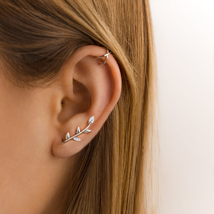 Modern U-Shaped Ear Clips - Nova