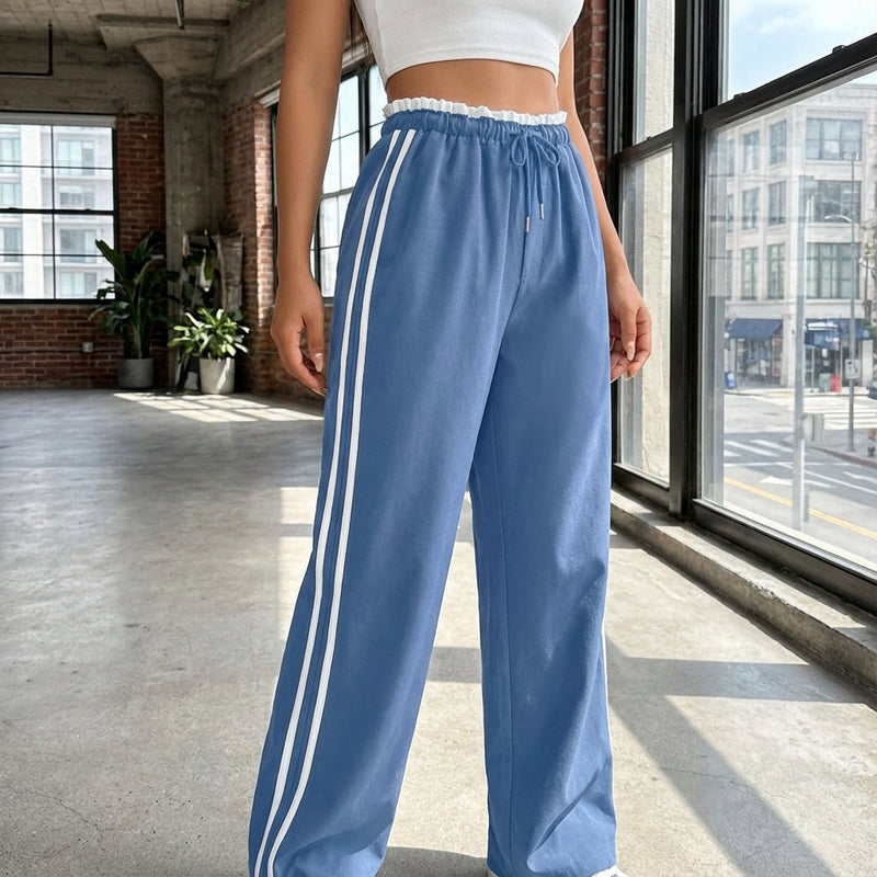 Dames Joggingbroek met Wijde Pijpen - Eloise