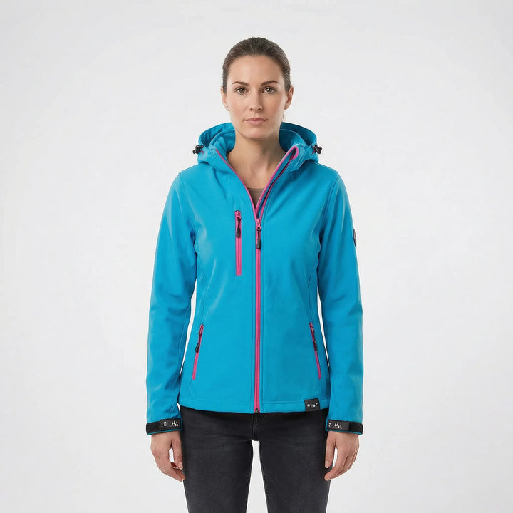 Damen Softshelljacke Mit Kapuze - Maxima