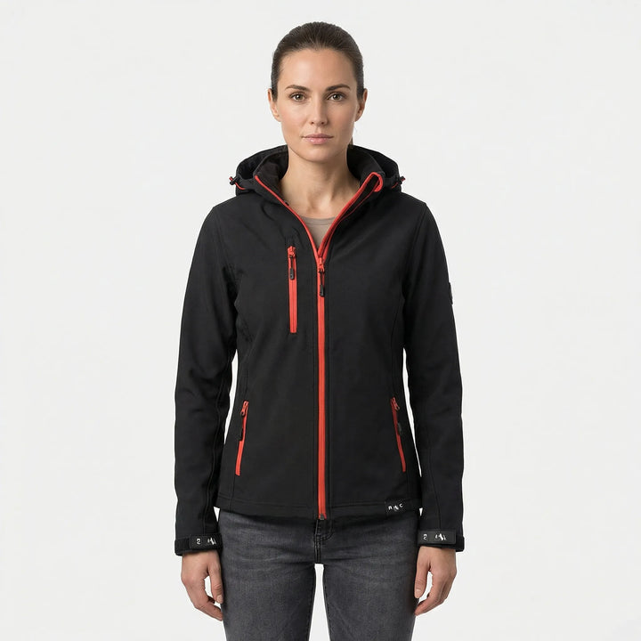 Damen Softshelljacke Mit Kapuze - Maxima