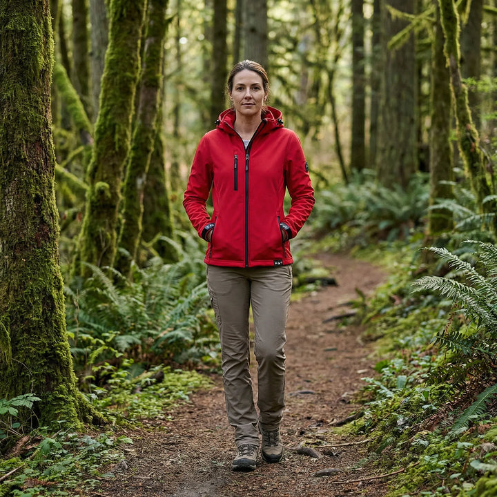Damen Softshelljacke Mit Kapuze - Maxima