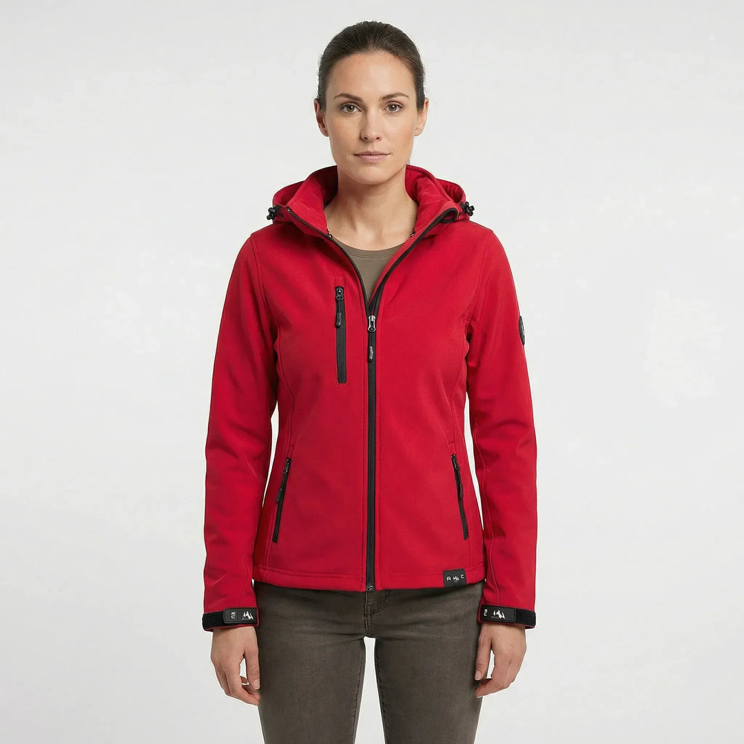 Damen Softshelljacke Mit Kapuze - Maxima
