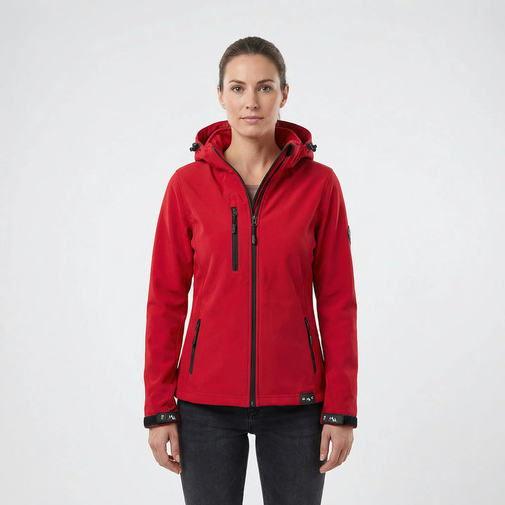Damen Softshelljacke Mit Kapuze - Maxima