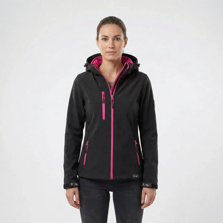 Damen Softshelljacke Mit Kapuze - Maxima
