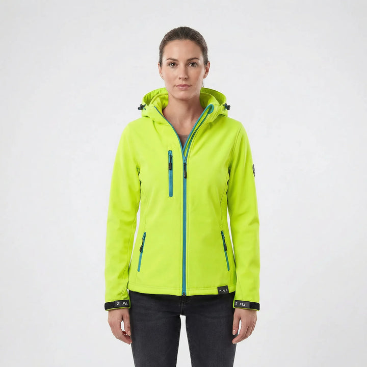 Damen Softshelljacke Mit Kapuze - Maxima
