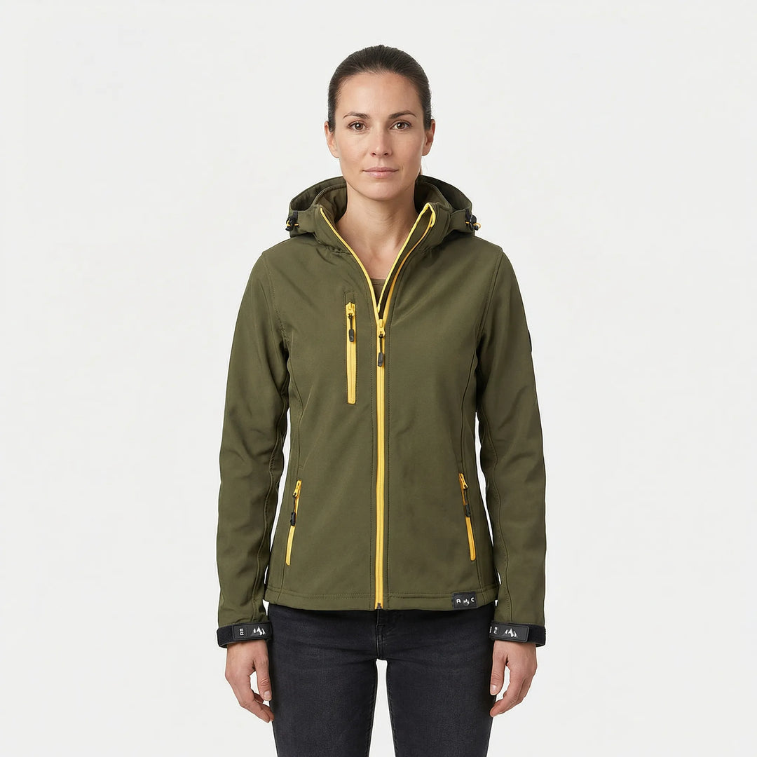Damen Softshelljacke Mit Kapuze - Maxima