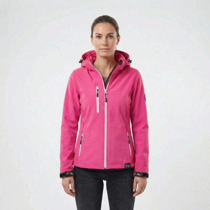 Damen Softshelljacke Mit Kapuze - Maxima
