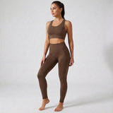 Dames Sportset Van Functioneel Materiaal - April