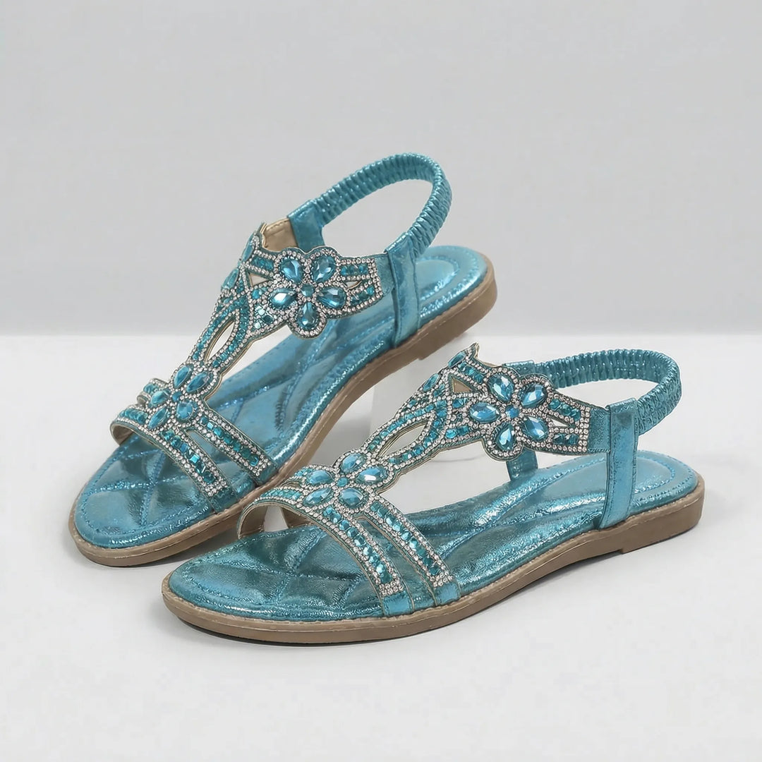 Damensandale Mit Schmuckdetail - Kiana