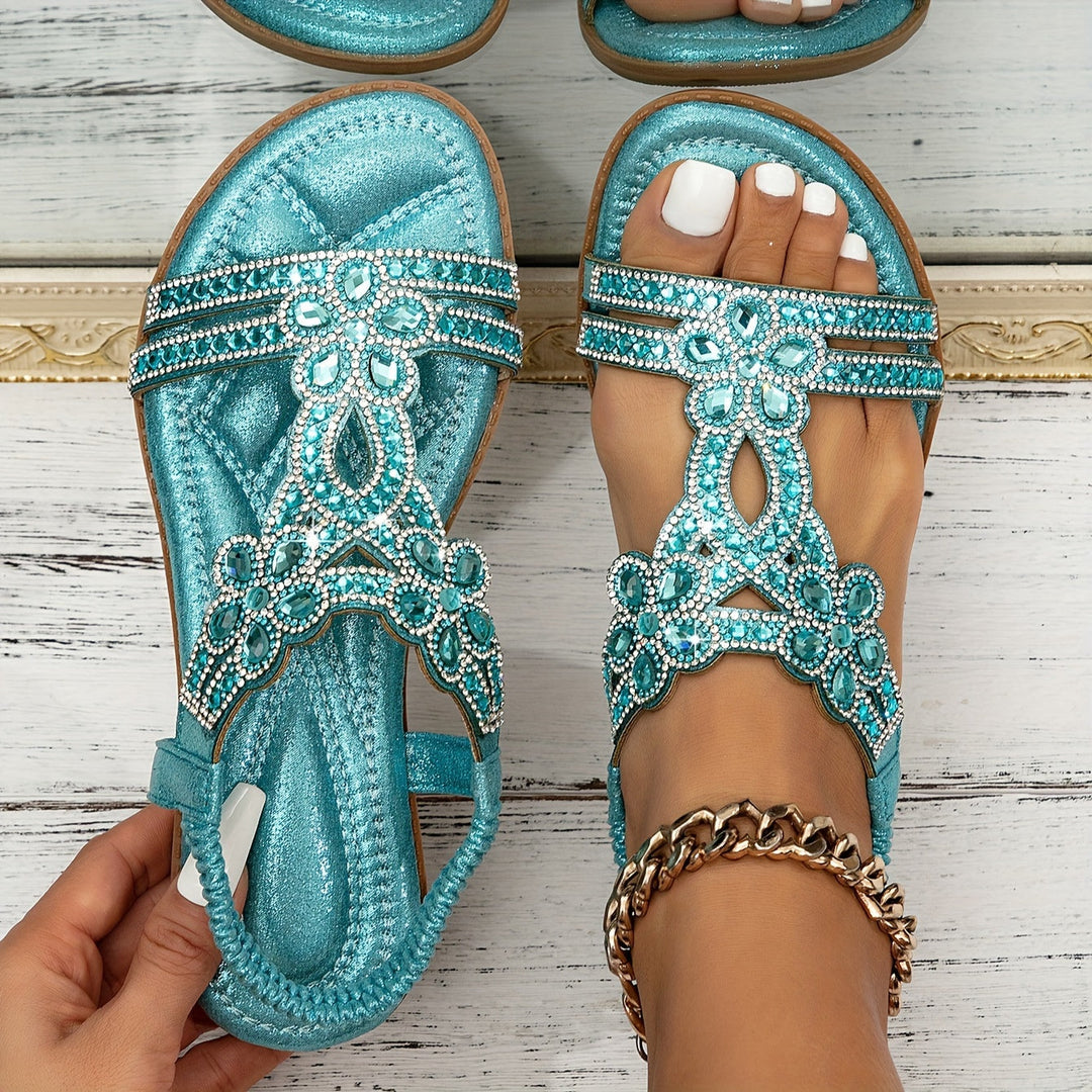 Damensandale Mit Schmuckdetail - Kiana