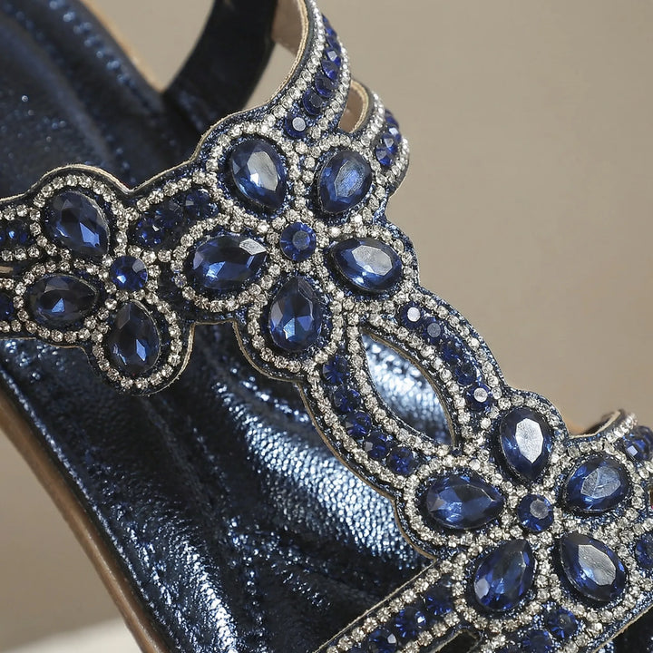 Damensandale Mit Schmuckdetail - Kiana