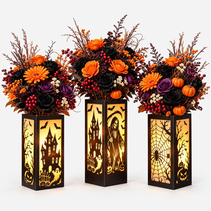 Decorative Halloween Lantern Covers - Spookia