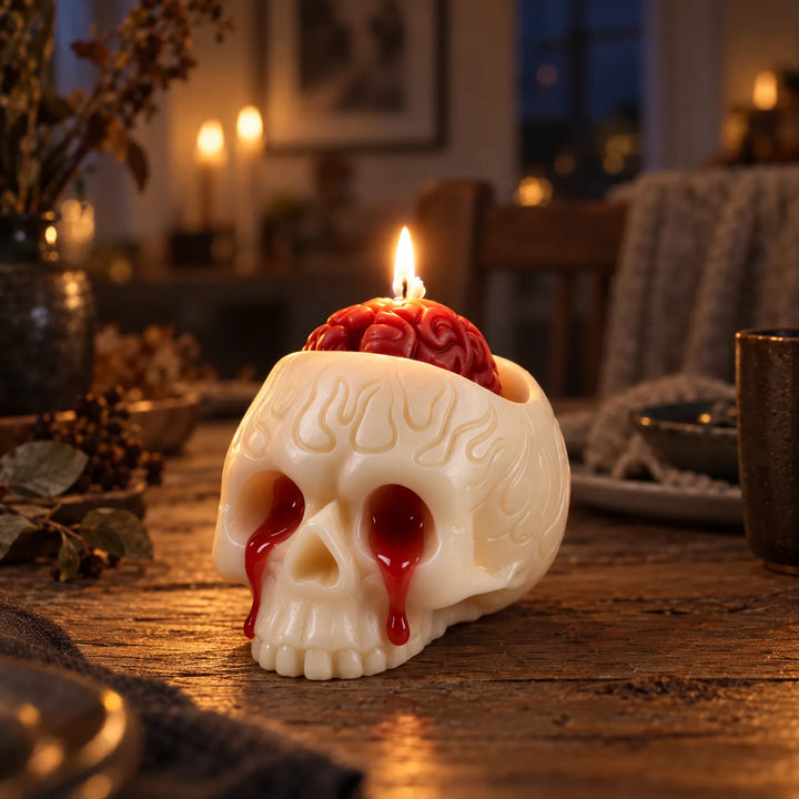 Decorative Skull Candle - Craniox
