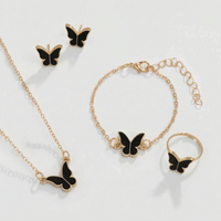 Delicate Butterfly Charm Chain - Fluttena