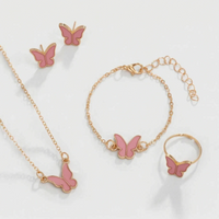 Delicate Butterfly Charm Chain - Fluttena