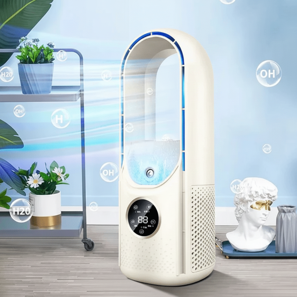 Desktop Bladeless Cooling Fan - AeroBreeze