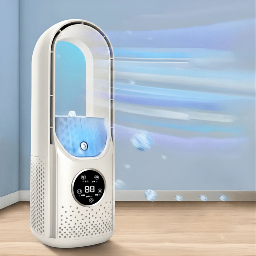 Desktop Bladeless Cooling Fan - AeroBreeze