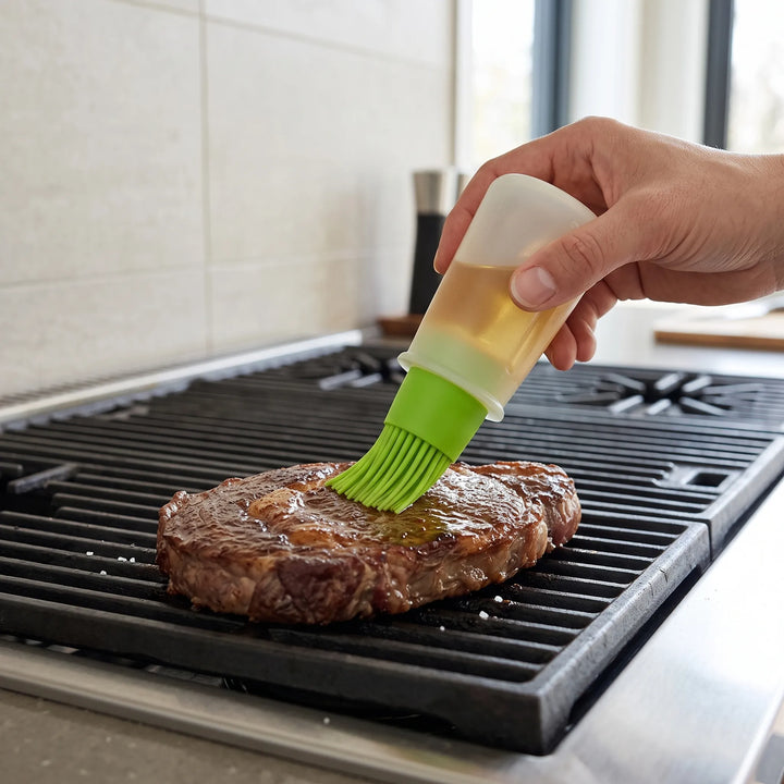 Dispensing Kitchen Pastry Brush - Bastiq