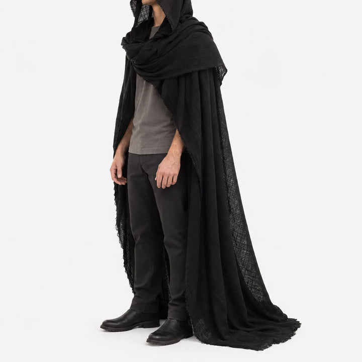 Distressed Hooded Cloak - Grimward