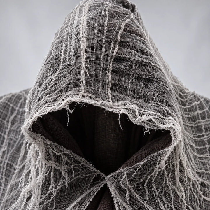 Distressed Hooded Cloak - Grimward