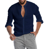 Jeff Blouse | Trendy Blouse with Mandarin Collar