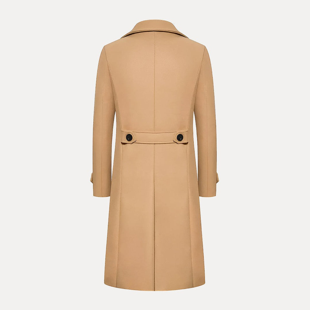 Doppelreihiger Langer Mantel - Henrick
