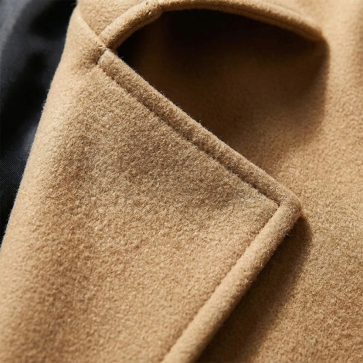 Doppelreihiger Langer Mantel - Henrick