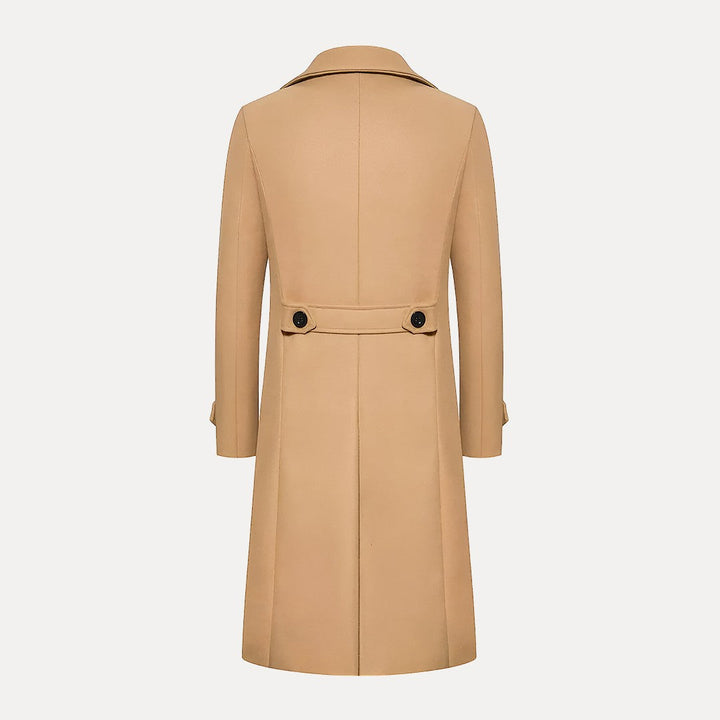 Doppelreihiger Langer Mantel - Henrick