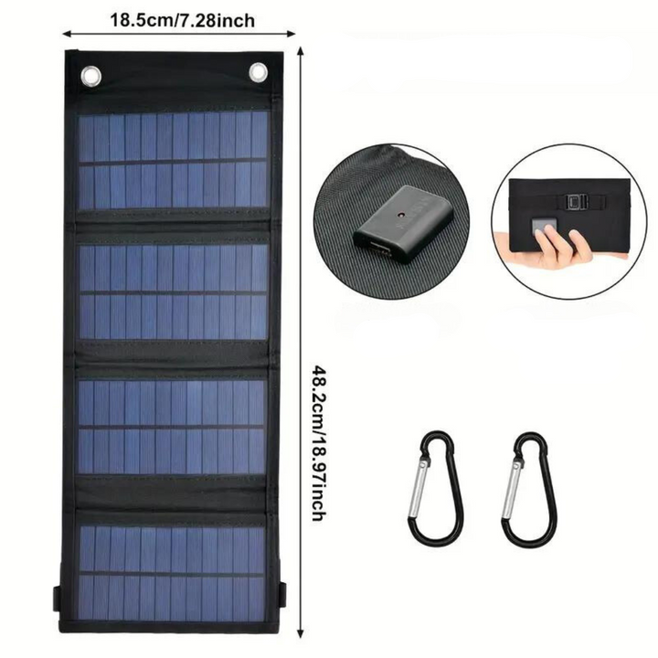 Foldable Solar Power Bank - SolarMate