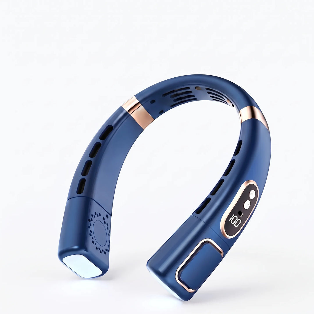 Draagbare Bladloze USB Nekventilator Voor Onderweg - Nexflow