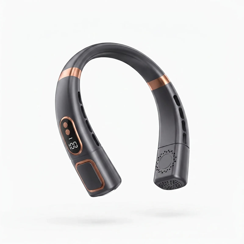 Draagbare Bladloze USB Nekventilator Voor Onderweg - Nexflow