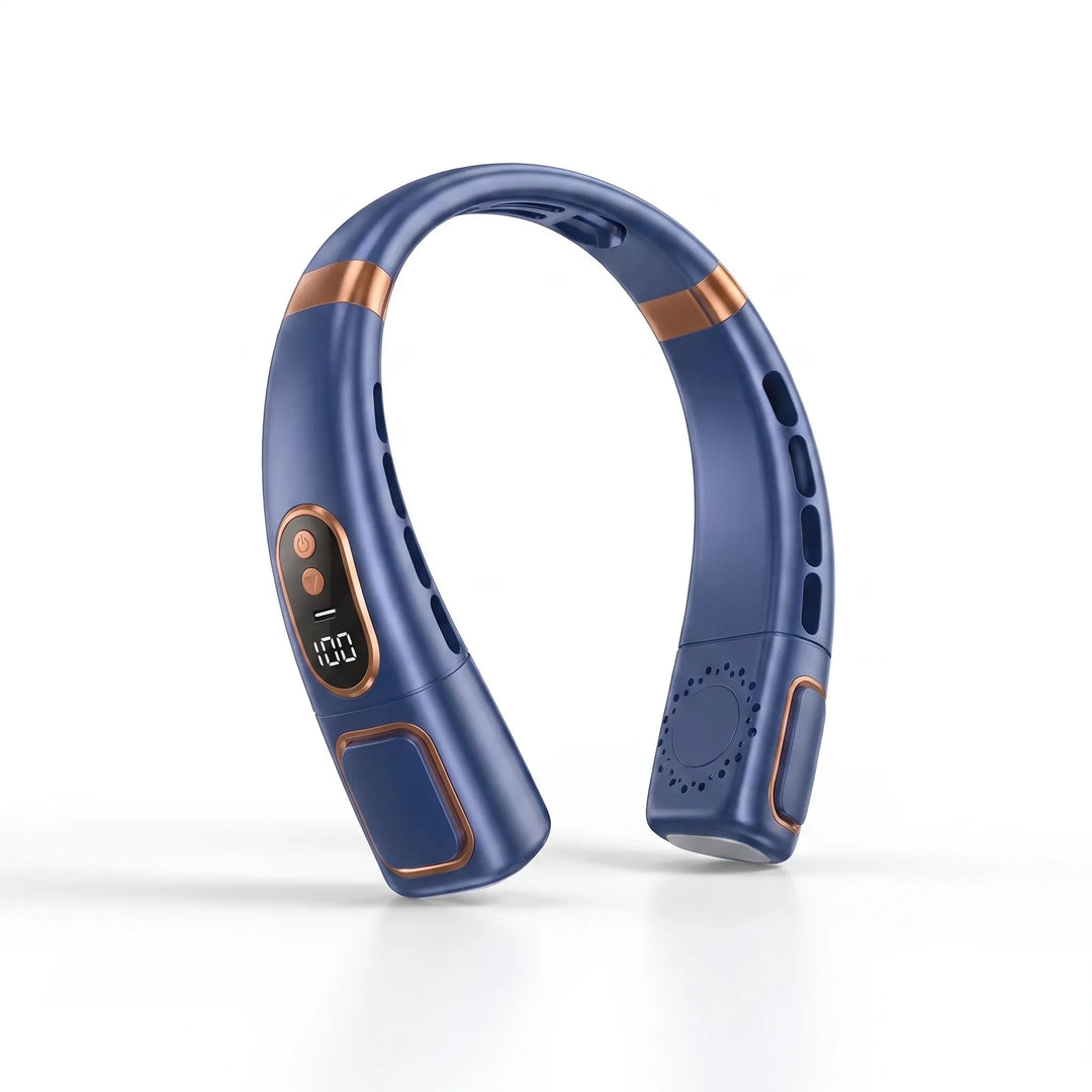 Draagbare Bladloze USB Nekventilator Voor Onderweg - Nexflow