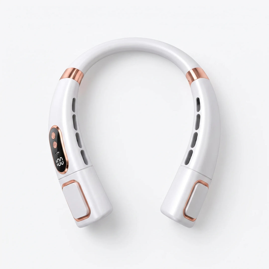 Draagbare Bladloze USB Nekventilator Voor Onderweg - Nexflow