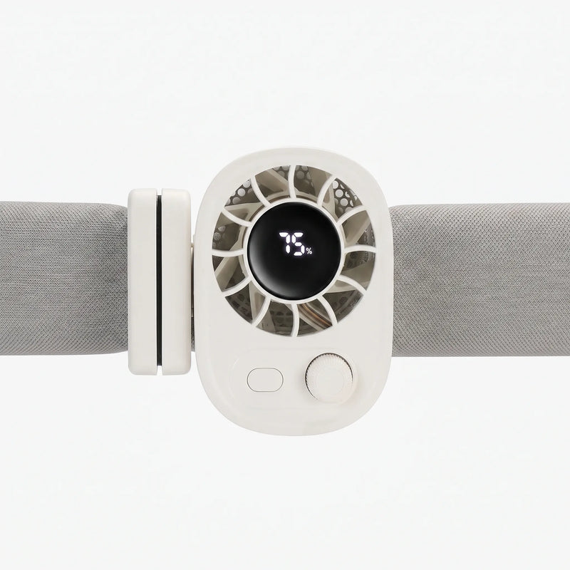 Draagbare Clipventilator Met Display - Aeroclip