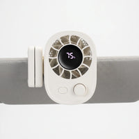Draagbare Clipventilator Met Display - Aeroclip