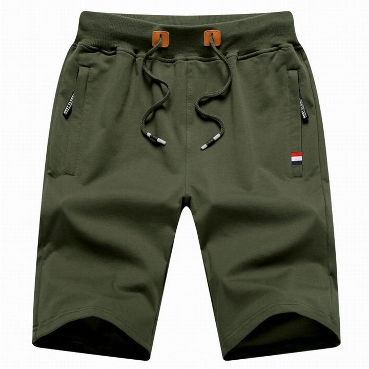 Drawstring Waist Casual Men's Shorts - Randy