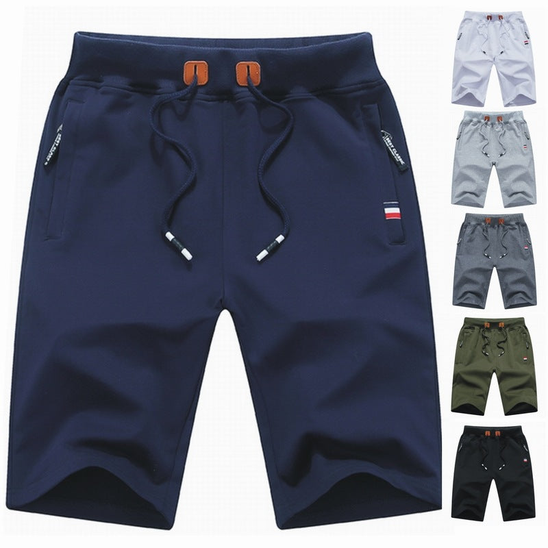 Drawstring Waist Casual Men's Shorts - Randy
