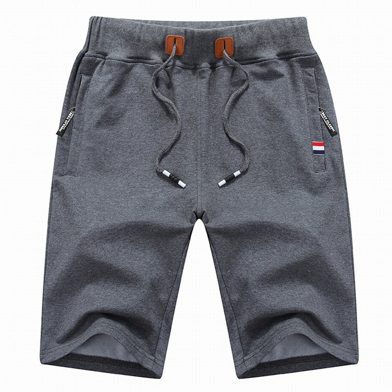 Drawstring Waist Casual Men's Shorts - Randy