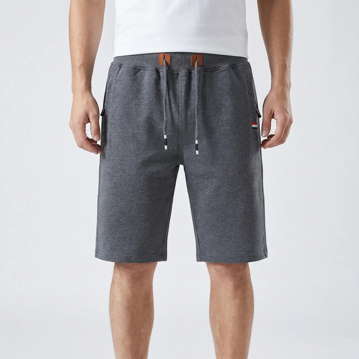 Drawstring Waist Casual Men's Shorts - Randy