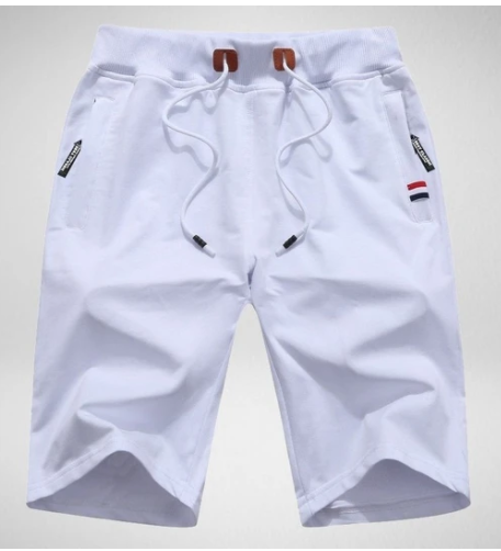 Drawstring Waist Casual Men's Shorts - Randy